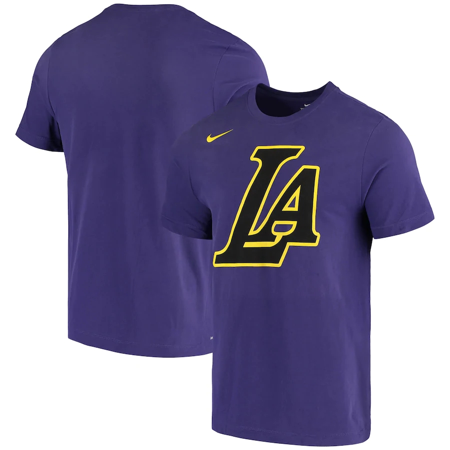 Men's Los Angeles Lakers 2020 Purple City Edition Performance T-Shirt
